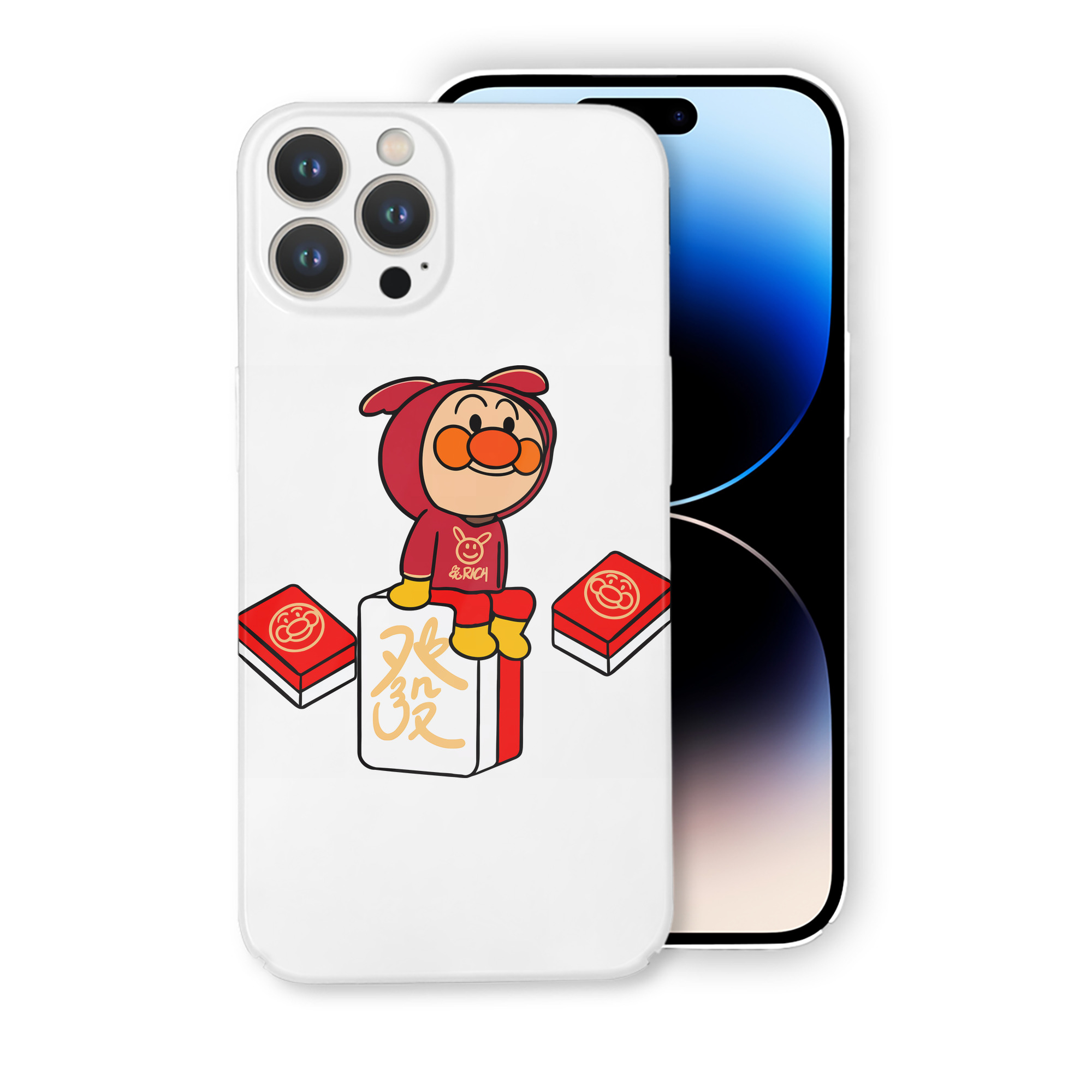 （画像用） アンパンマン Anpanman 【iPhone 14シリーズ対応】ハードケース